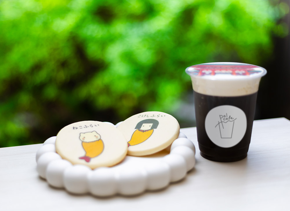 クッキーとドリンク